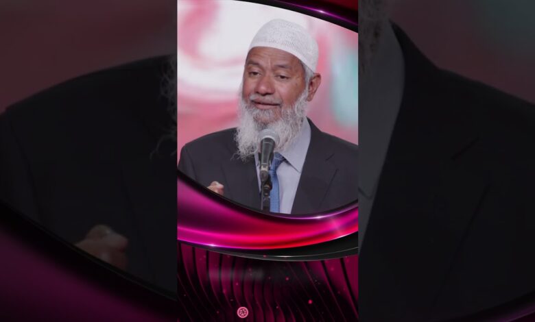 four-line definition of god as given the quran - dr zakir naik