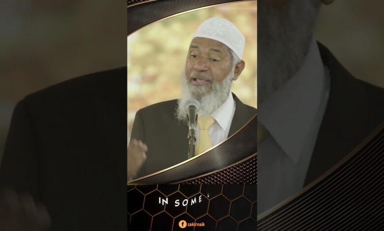 in some cases, witnesses are equal regardless of gender - dr zakir naik