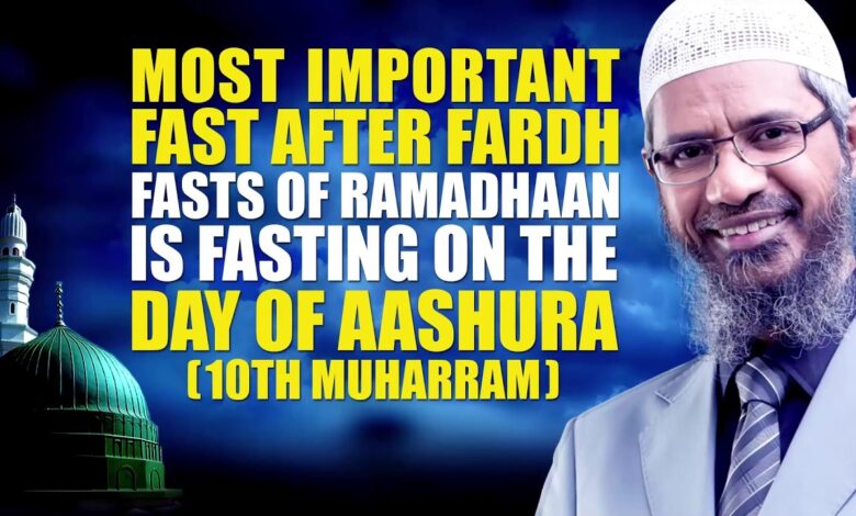 most important fast after fardh fasts of ramadhaan is fasting on the day of aashura (10th muharram)