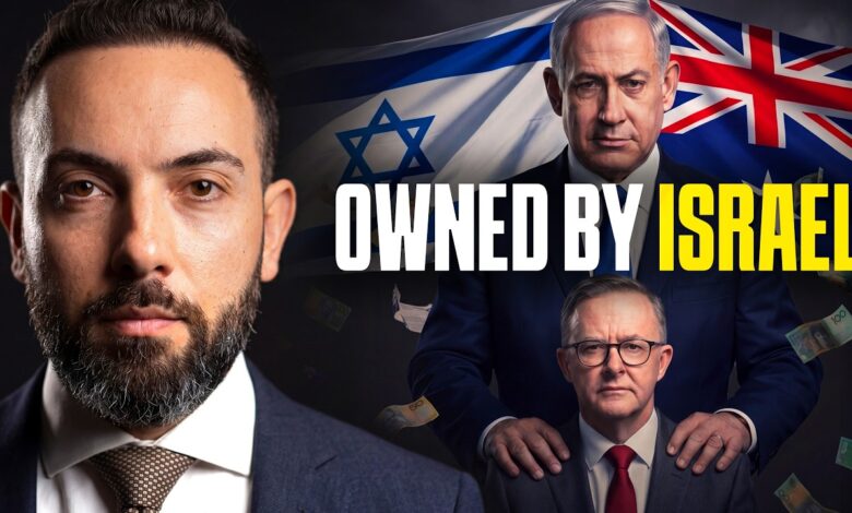 israel is running australia and no one is talking about it